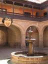 Inside the first courtyard of PotosiÂ´s amazing, historic Spanish mint.